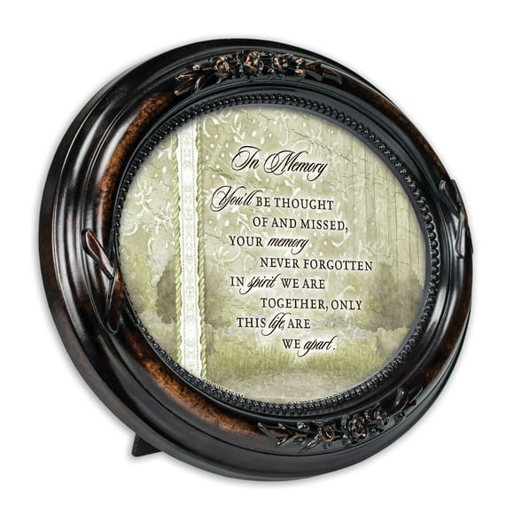 Cottage Garden Refuge and Strength Burlwood Finish Wavy 5 x 7 Oval Table and Wall Photo Frame Cottage Garden Refuge and Strength Burlwood Finish Wavy 5 x 7 Oval Table and Wall Photo Frame